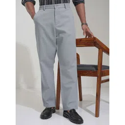 HIGHLANDER Men Regular Fit Mid-Rise Chinos Trousers-image-17