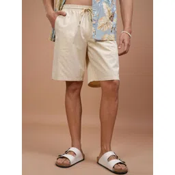HIGHLANDER Men Regular Fit Mid-Rise Cotton Short-image-30