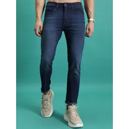 HIGHLANDER Men Skinny Fit Mid-Rise Light Fade Stretchable Jeans-picture-17