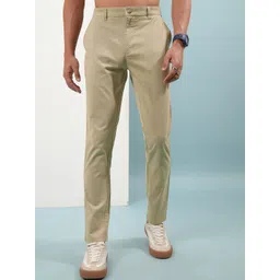 HIGHLANDER Men Slim Fit Chinos Trousers-picture-22