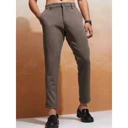 HIGHLANDER Men Slim Fit Chinos Trousers-picture-35
