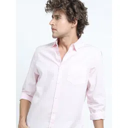 HIGHLANDER Men Slim Fit Opaque Casual Shirt-picture-40