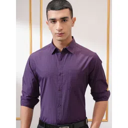 HIGHLANDER Men Slim Fit Opaque Casual Shirt-picture-41