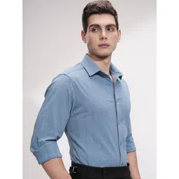 HIGHLANDER Men Slim Fit Opaque Casual Shirt-picture-35