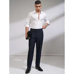 HIGHLANDER Men Slim Fit Opaque Casual Shirt image 4