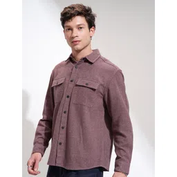 HIGHLANDER Men Solid Comfort Casual Shirt-picture-28