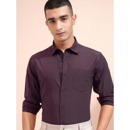 HIGHLANDER Men Solid Slim Fit Casual Shirt-picture-20