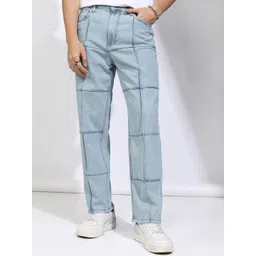 HIGHLANDER Men Straight Fit High-Rise Light Fade Jeans-picture-22