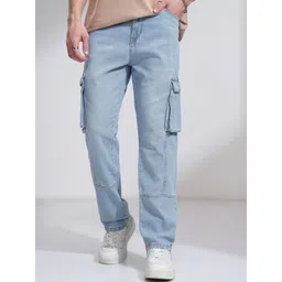 HIGHLANDER Men Straight Fit High-Rise Stretchable Jeans-picture-14