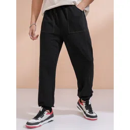HIGHLANDER Men Straight Fit Joggers Trousers-picture-32