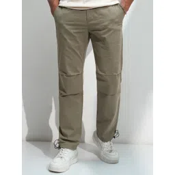 HIGHLANDER Men Straight Fit Trousers-picture-29