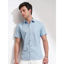 HIGHLANDER Men Straight Regular Fit Shirt-image-28