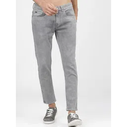 HIGHLANDER Men Tapered Fit Light Fade Stretchable Jeans-picture-34