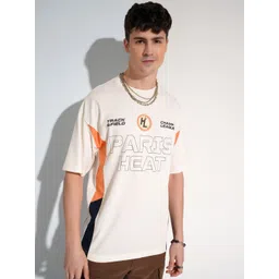 HIGHLANDER Men Typography Printed Applique T-shirt-picture-28