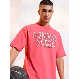 HIGHLANDER Men Typography Printed Applique T-shirt-picture-41