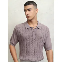 HIGHLANDER Men Typography Printed V-Neck Pockets T-shirt-picture-17