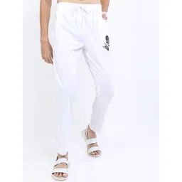 HIGHLANDER Men White Printed Track Pants-picture-42