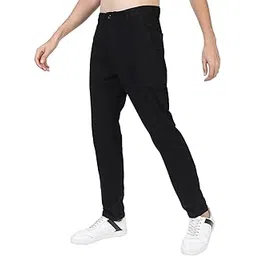 highlander Men's Slim Fit Chinos Trousers | Casual Trousers | Solid | Mid-Rise| Trouser | Chinos-picture-11