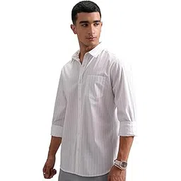 highlander Men's Striped Slim Fit Shirt-picture-54
