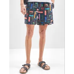 HIGHLANDER Printed Cotton Mid-Rise Boxers-picture-13