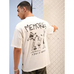 HIGHLANDER Printed Round Neck Short Sleeves Cotton T-shirt-picture-18