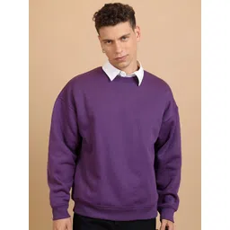 HIGHLANDER Round Neck Drop Shoulder Sleeves Sweatshirt-picture-15