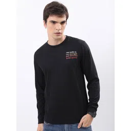 HIGHLANDER Typography Printed Relaxed Fit T-Shirt-picture-31