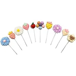 hijab pin / multicolor hijab pin set / scarf pin /needle pin/lapel pin set of 10 pcs set5-picture-24