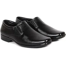 hikbi Leather Officewear Formal Shoes Slip On for Men-picture-11