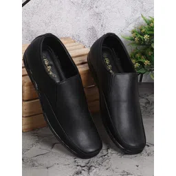 HikBi Men Leather Anti-Skid Stability Formal Slip-On Shoes-picture-34