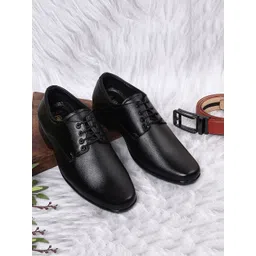 HikBi Men Leather Formal Shoes Derbys-picture-40