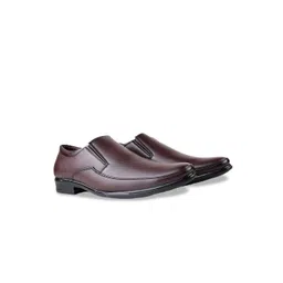 HikBi Men Leather Formal Slip-On Shoes-picture-15