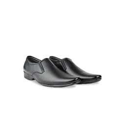 HikBi Men Leather Formal Slip-On Shoes-picture-16
