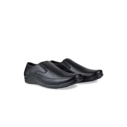 HikBi Men Leather Formal Slip-On Shoes-picture-19