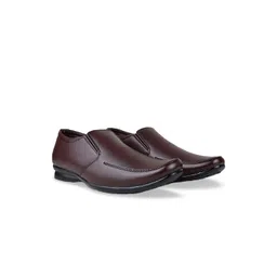 HikBi Men Leather Formal Slip-On Shoes-picture-21