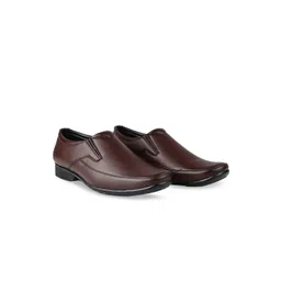 HikBi Men Leather Formal Slip-On Shoes-picture-27