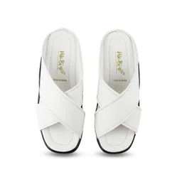 HikBi Men Open Toe Lightweight Leather Comfort Sandals-picture-18