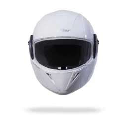Hiker Wave Pro ABS White Gloss Full Face Motorcycle Helmet, Size: Small-picture-24