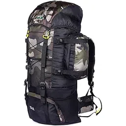 hiker's way 70+5 Ltrs Rucksack bags for menTravelling bags for men trekking camping hiking backpacks-picture-36