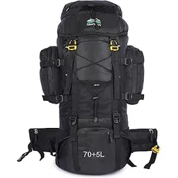 hiker's way 75 Ltrs Rucksack bags Trekking bag backpacks Travel Bag Hiking Bag for men and women with & Rain Cover-picture-43
