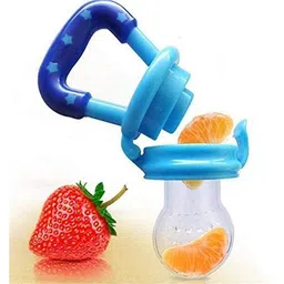 hikipo Fruit Nibbler Silicone Food Soft Pacifier/Feeder with free 3 Pcs suckers Nipple Feeder-picture-28