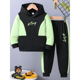 Hikuj Boys Printed T-shirt Clothing Set-picture-42