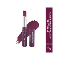 Hilary Rhoda Pro Matte Non Transfer Highly Pigmented Lipstick - 2 g - Chocolate - 09-picture-14