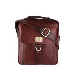 HiLEDER Brown Solid Medium Cross Body Bag-picture-45