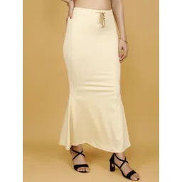 Hill Islands Women Solid Mermaid Fit Seamless Stretchable Drawstring Saree Shapewear-picture-13