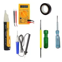 Hillgrove 90-1000 V Electrical Non Contact Voltage Tester, Electrical Tape, Line Tester, Digital Multimeter, Continuity Tester & 2-in-1 Screwdriver Combo, HGCM434M1-picture-37
