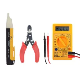 Hillgrove 90-1000 V Electrical Non Contact Voltage Tester, Wire Cutter & Digital Multimeter Combo, HGCM431M1-picture-13
