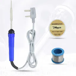 hillgrove Electronic 3in1 Mobile Soldering Iron Equipment Tool Machine Combo Kit Set with Flux Paste and Wire 25 W Simple-picture-17