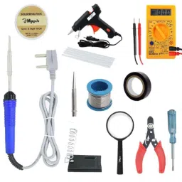 Hillgrove HGCM419M1 25W Flat Tip Mobile Soldering Equipment Tool Kit &a; Digital Multimeter Combo, HGCM718-picture-25