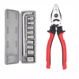 Hillgrove HGCM580M1 Hex Socket Spanner Set with Plier (Pack of 2)-picture-10